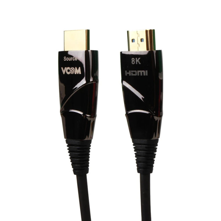 Активен оптичен кабел Vcom Active Optical Cable HDMI V2.1 M/M 30m - D3743-30.0m