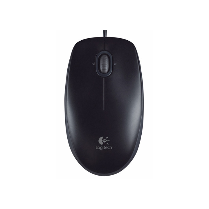 Мишка Logitech M100, черна