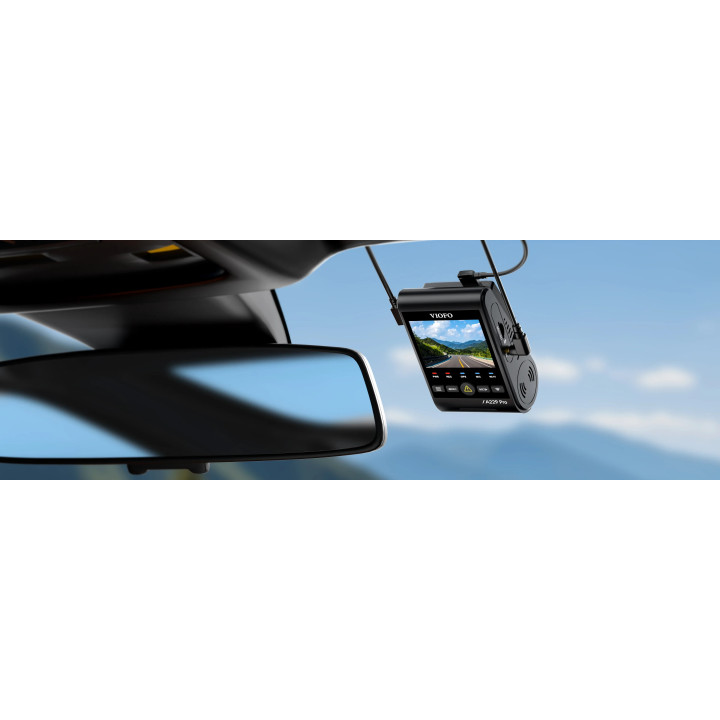 Видео регистратор VIOFO Dash Cam A229 Pro 3 Channel - 4K, HDR, Dual Sony STARVIS 2, GPS, Bluetooth - VIOFO-A229-PRO-3CH