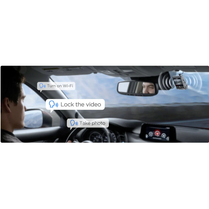 Видео регистратор VIOFO Dash Cam A229 Plus 2 Channel - 2K, HDR, Sony STARVIS 2, GPS - VIOFO-A229-PLUS-2CH