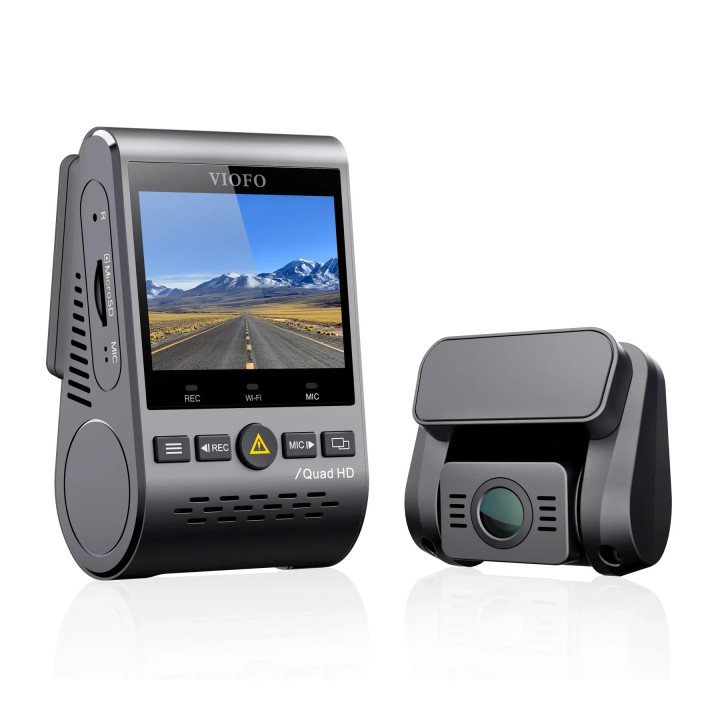Видео регистратор VIOFO Dash Cam A129 Plus DUO - GPS, Rear Cam included - VIOFO-A129-PLUS-DUO-G