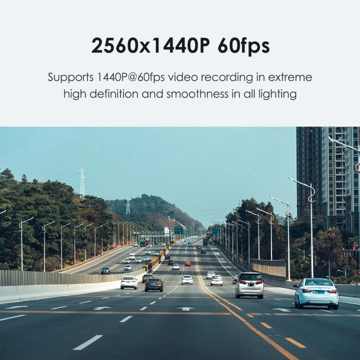 Видео регистратор VIOFO Dash Cam A119 V3-G - GPS Module, Quad HD , HDR, Sony STARVIS - VIOFO-A119-V3-G