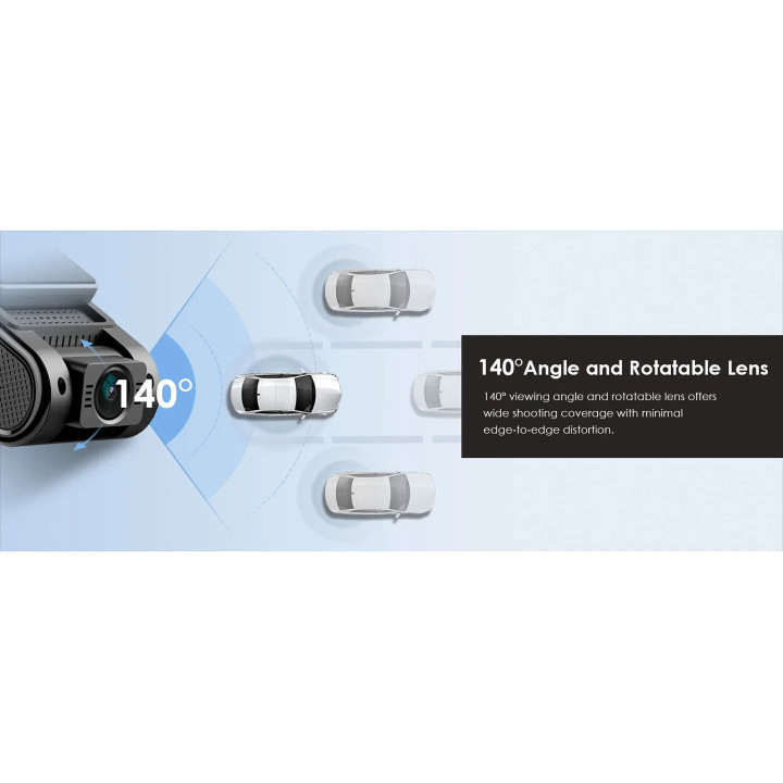 Видео регистратор VIOFO Dash Cam A119 V3-G - GPS Module, Quad HD , HDR, Sony STARVIS - VIOFO-A119-V3-G