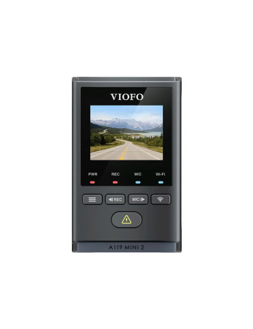 Видео регистратор VIOFO Dash Cam A119 MINI 2 - GPS Module, 2K HDR, 60 FPS, Sony STARVIS 2 - VIOFO-A119-MINI-2-G
