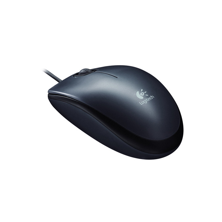 Мишка Logitech M100, черна
