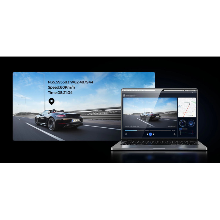 Видео регистратор VIOFO Dash Cam VS1 - 2K, Sony STARVIS 2, 32GB SD Card Included, GPS, Bluetooth - VIOFO-VS1