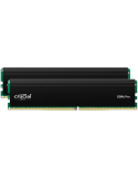 RAM памет Crucial 32GB(2X16GB) DDR5 6400MHz UDIMM Pro OC CL38 Black - CP2K16G64C38U5B