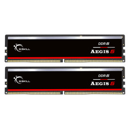 RAM памет G.SKILL 64GB(2x32GB) DDR5 6000MHz Aegis, Intel XMP/AMD EXPO - F5-6000J3636F32GX2-IS