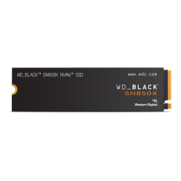 SSD диск WD Black 2TB SN850X NVMe SSD Supremely Fast PCIe Gen4 x4 M.2, 7300/6600 MBp/s - WDS200T2X0E-00BCA0