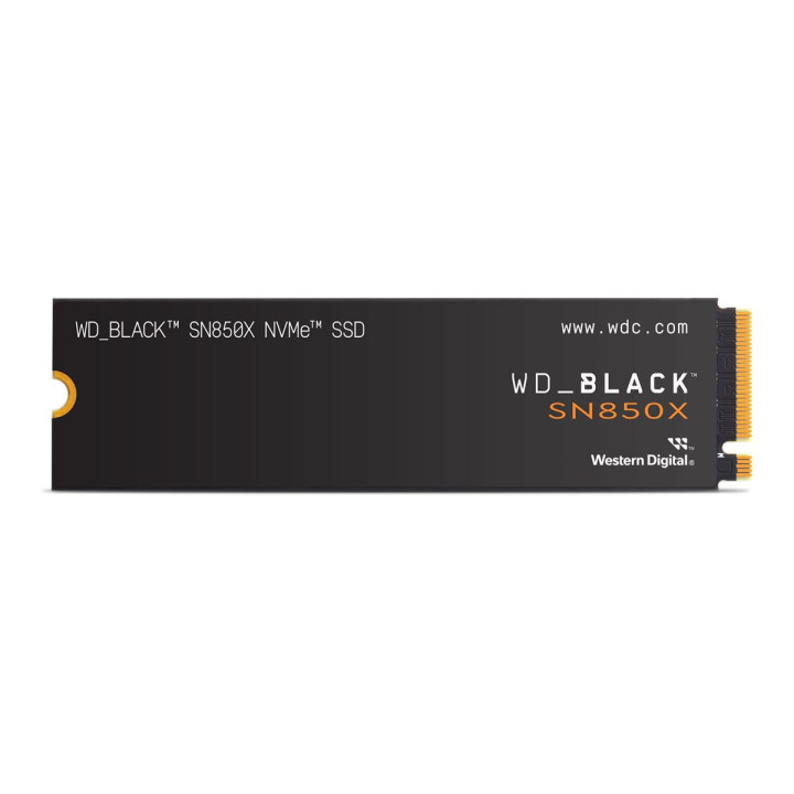 SSD диск WD Black 2TB SN850X NVMe SSD Supremely Fast PCIe Gen4 x4 M.2, 7300/6600 MBp/s - WDS200T2X0E-00BCA0