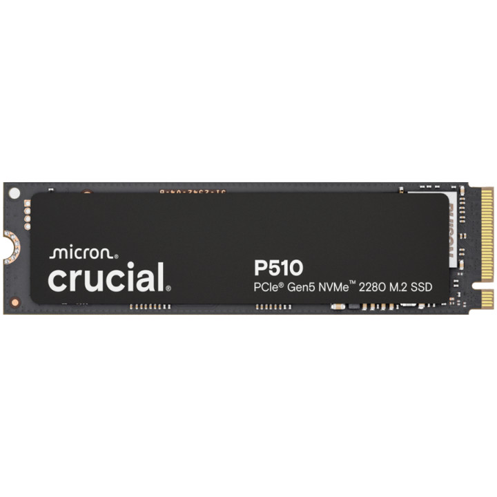 SSD диск Crucial 2TB P510 PCle Gen5 NVMe 2280 M.2, 10000/8700 MB/s - CT2000P510SSD8