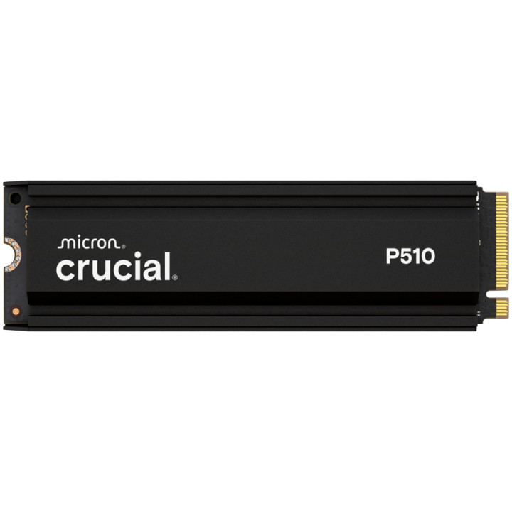 SSD диск Crucial 1TB P510 PCIe Gen5 NVMe 2280 M.2 SSD, 11000/9500 MB/s - CT1000P510SSD8