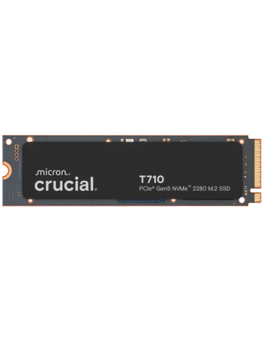 SSD диск Crucial 1TB T710 PCIe Gen5 NVMe M.2 2280,14900 /13700 MB/s write - CT1000T710SSD8