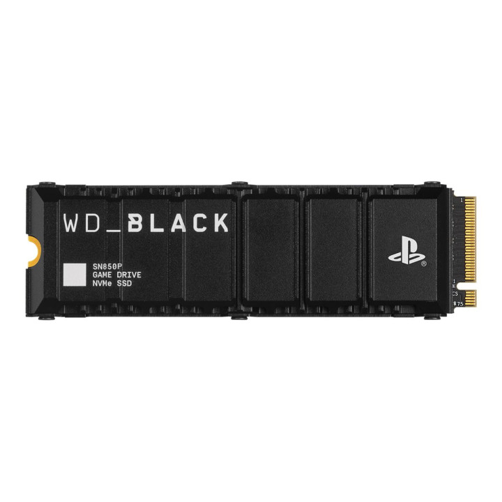SSD диск WD Black 1TB SN850P NVMe SSD for PS5, 7300/6300 MBps - WDBBYV0010BNC-WRSN