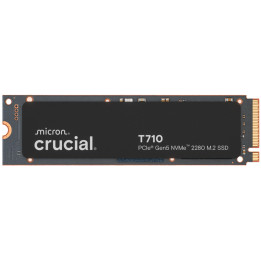 SSD диск Crucial 2TB T710 PCIe Gen5 NVMe M.2 2280 SSD up to 14500 MB/s read and 13800 MB/s write - CT2000T710SSD8