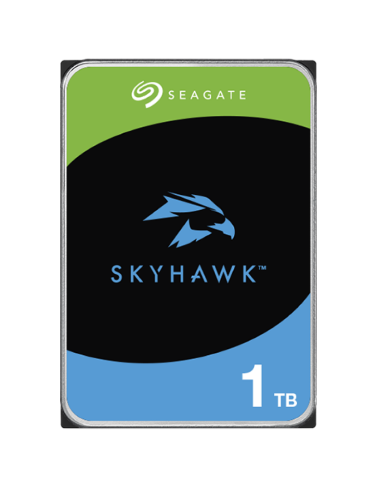 Твърд диск Seagate 1TB SkyHawk Surveillance 3.5" SATA 6Gb/s, 5400rpm - ST1000VX013
