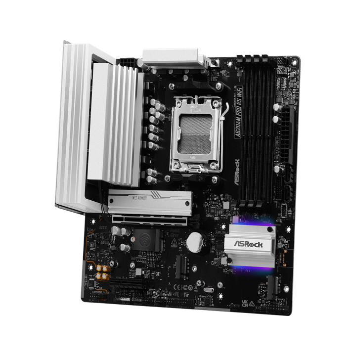 Дънна платка AsRock A620AM PRO RS WIFI, AM5