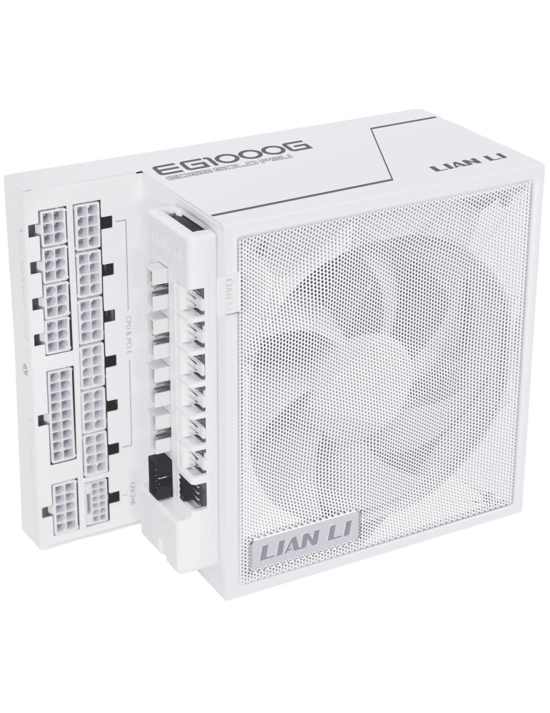 Захранване Lian Li EDGE 1000W 80  Gold PCIe 5.1, ATX 3.1 - Бяло - G9P.EG1000G.WH00.EU