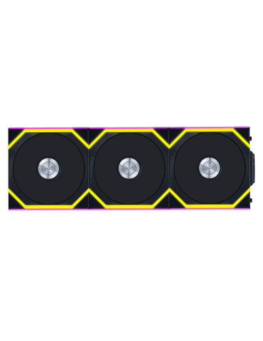 Комплект вентилатори  3бр Lian Li UNI FAN SL Wireless ARGB PWM - 120 mm Черен   Контролер - G99.12SL1W3B.00
