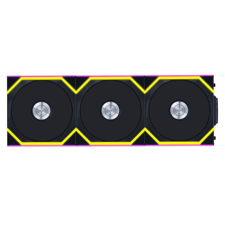 Комплект вентилатори  3бр Lian Li UNI FAN SL Wireless ARGB PWM - 120 mm Черен   Контролер - G99.12SL1W3B.00