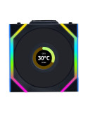 Вентилатор Lian Li UNI FAN SL Wireless LCD ARGB PWM - 120 mm Черен - G99.12SLLCD1W1B.00