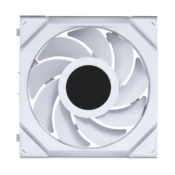 Вентилатор Lian Li UNI FAN SL Wireless LCD Reverse Blade ARGB PWM - 120 mm Бял - G99.12RSLLCD1W1W.00