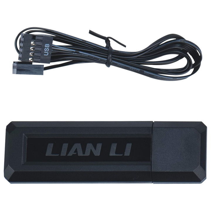 Комплект вентилатори  3бр Lian Li UNI FAN SL Wireless LCD ARGB PWM - 120 mm Черен - G99.12SLLCD1W3B.00