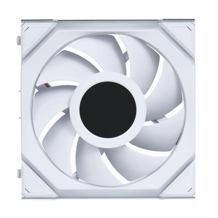 Комплект вентилатори  3бр Lian Li UNI FAN SL Wireless LCD ARGB PWM - 120 mm Бели - G99.12SLLCD1W3W.00