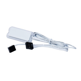 Комплект вентилатори  3бр Lian Li UNI FAN SL Wireless LCD Reverse Blade ARGB PWM - 120 mm Бели - G99.12RSLLCD1W3W.00