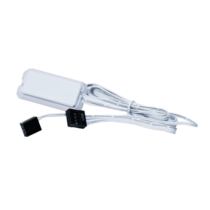 Комплект вентилатори  3бр Lian Li UNI FAN SL Wireless LCD Reverse Blade ARGB PWM - 120 mm Бели - G99.12RSLLCD1W3W.00
