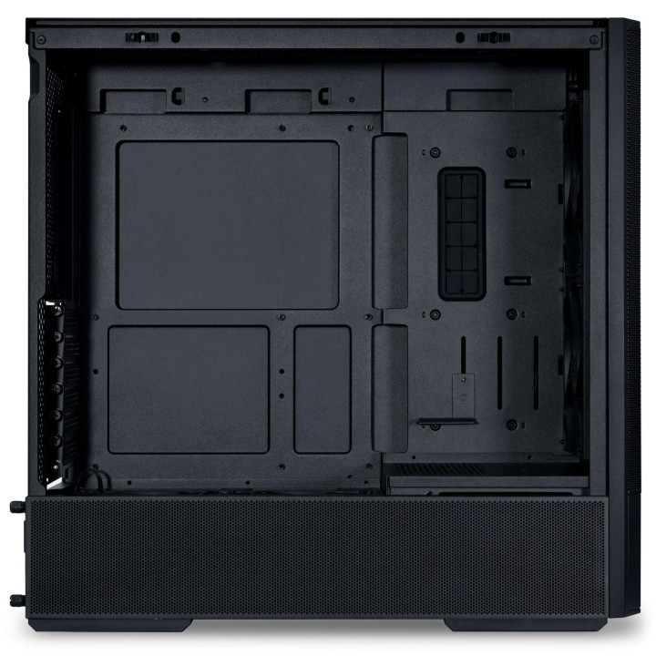 Кутия за компютър Lian Li LANCOOL 207 Digital Mid-Tower, Tempered Glass, Черен - G99.LAN207DX.00