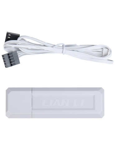 Контролер Lian Li UNI FAN Wireless Controller V2 - Бял - G89.RF-T-W.01