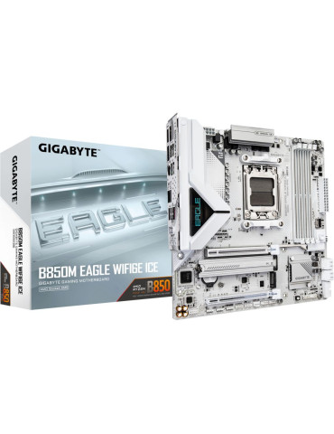 Дънна платка Gigabyte B850M EAGLE WF6E ICE, AM5