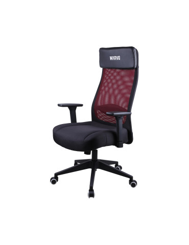 Геймърски стол Marvo CH-205 Black/Red - MARVO-CH-205