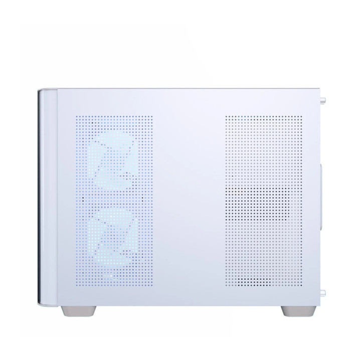 Кутия за компютър AeroCool P300C-G-WT-v1, mATX, 3 x 120 mm Infinity Mirror A-RGB - ACCS-PN02033.21