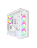Кутия за компютър Arctic Xtender VG White, E-ATX, PCIe Gen 4 riser included, 5 A-RGB Fans included - ACPCC00017A