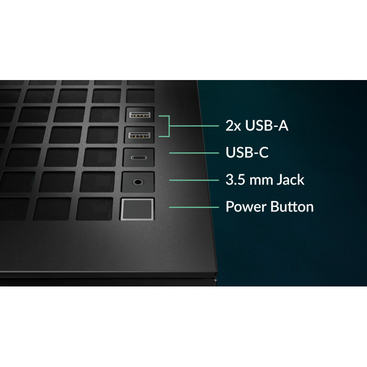 Кутия за компютър Arctic Xtender VG Black, E-ATX, PCIe Gen 4 riser included, 5 A-RGB Fans included - ACPCC00016A