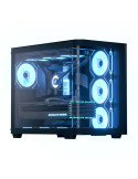 Кутия за компютър AeroCool P500C-G-BK-v1, ATX, 4 x 120 mm Infinity Mirror A-RGB - ACCM-PN01043.11