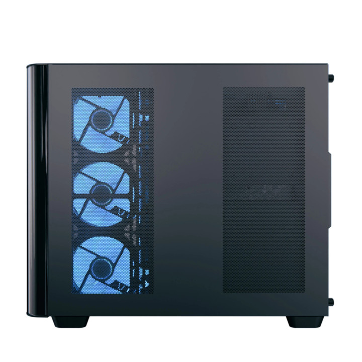 Кутия за компютър AeroCool P500C-G-BK-v1, ATX, 4 x 120 mm Infinity Mirror A-RGB - ACCM-PN01043.11