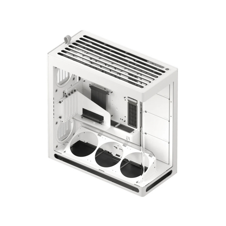 Кутия за компютър HAVN HS 420 VGPU Edition White, E-ATX, PCIe Gen 5 riser included - HVN-CA-HS420-07