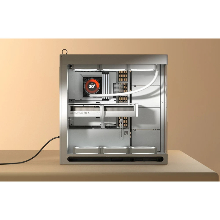 Кутия за компютър HAVN HS 420 Base Edition White, E-ATX - HVN-CA-HS420-05