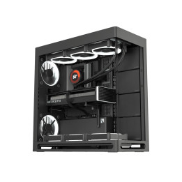 Кутия за компютър HAVN HS 420 Base Edition Black, E-ATX - HVN-CA-HS420-06