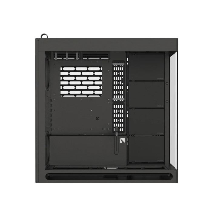 Кутия за компютър HAVN HS 420 Base Edition Black, E-ATX - HVN-CA-HS420-06