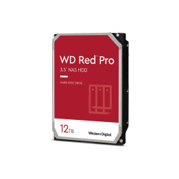 Твърд диск Western Digital Red Pro 12TB SATA 6Gb/s 512MB Cache Internal 3.5", 24x7 7200rpm - WD122KFBX