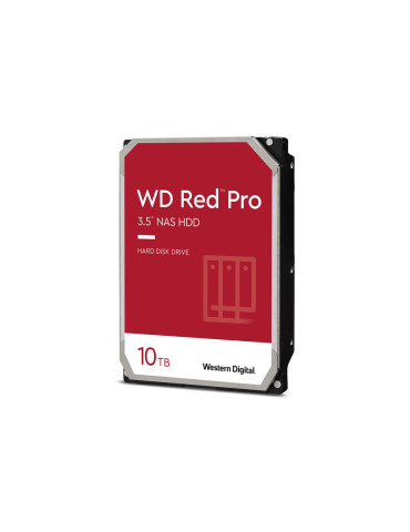 Твърд диск Western Digital Red Pro 10TB SATA 6Gb/s 512MB Cache Internal 3.5", 24x7 7200rpm - WD103KFBX