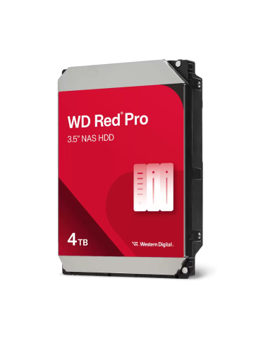Твърд диск Western Digital Red Pro 4TB NAS, 3.5", 256MB, 7200RPM - WD4005FFBX