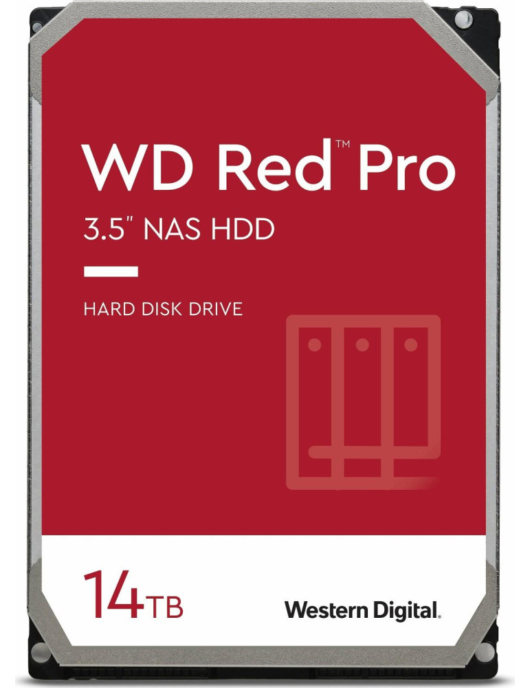 Твърд диск Western Digital Red Pro 14TB NAS - WD142KFGX