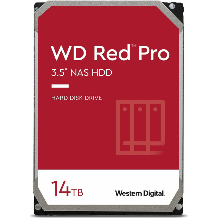 Твърд диск Western Digital Red Pro 14TB NAS - WD142KFGX