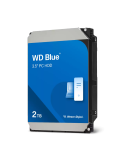 Твърд диск Western Digital Blue 2TB, 5400 rpm 64MB, SATA3 - WD20EARZ