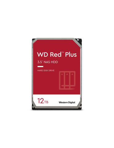 Твърд диск Western Digital Red Plus 12TB SATA 6Gb/s 3.5" - WD120EFGX